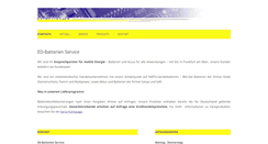 Desktop Screenshot of ed-batterien.de